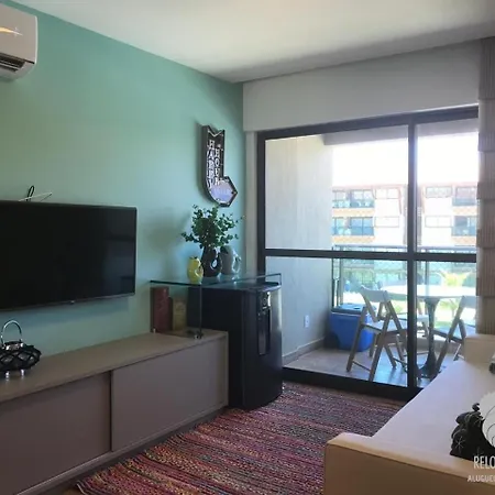 Flat em condomínio Pé na areia na melhor região de Muro Alto | La Fleur Polinésia 305-7-3